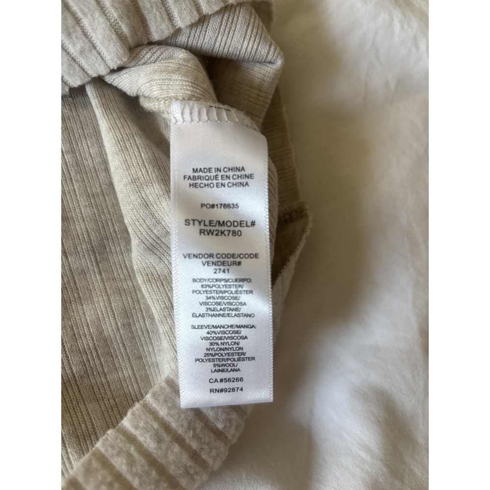 Splendid London Rib Knit | Cream | Size L - Picture 7 of 7
